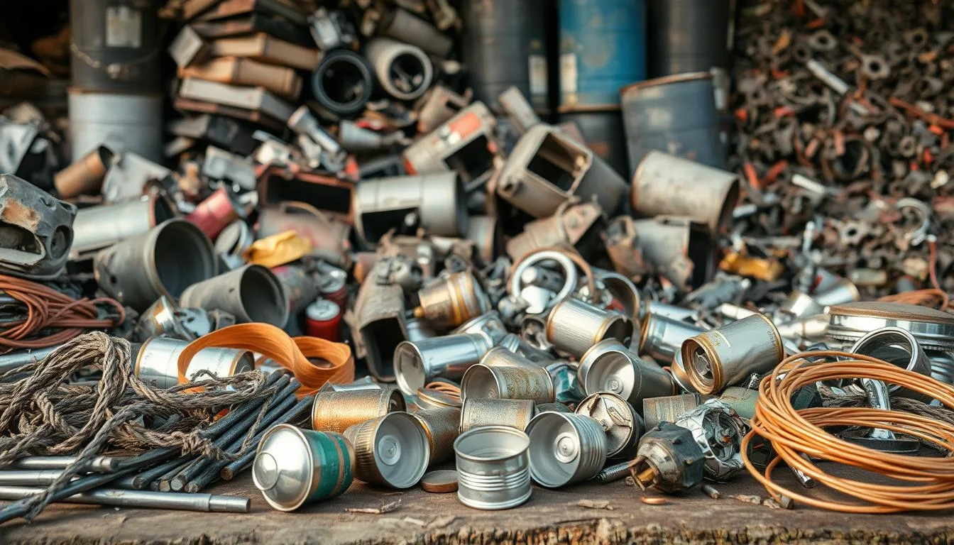 types of scrap metal for scrap recycling