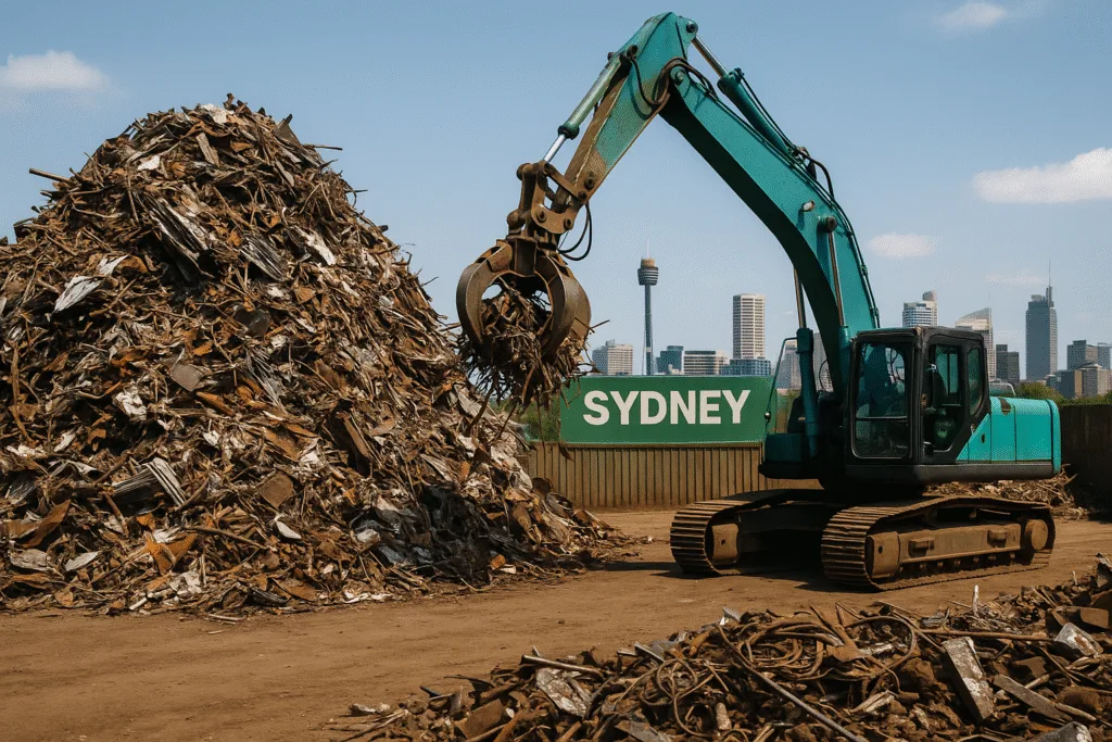 Recycle Scrap Metal in Sydney with Sydney Metal Corp
